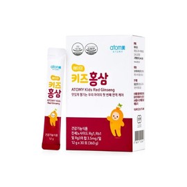 J&M Partners Atomy Kids Red Ginseng 12g x 30 packets 1 / 애터미 키즈 홍삼 12g x 30포 1개