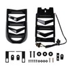 KAKABAS Black Chin Fairing Spoiler with LED Lights Compatible with