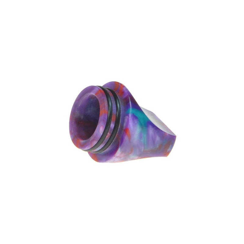 Armerah Marbled Flat 810 Drip Tip eCig Mouthpiece Short/Medium Epoxy