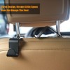URAQT Auto Hooks, 6 pack Car Storage Hooks Back Seat
