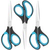 Office Scissors, Durable Multi-Purpose, Comfortable Grip, 8-inch Scissors (Suitable for