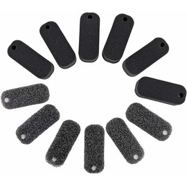 hygger 12 Pack (6 Coarse Pads + 6 Fine Pads) Replacement Aquarium Filter Sponge for Turtle Filter HG979