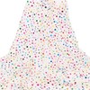 FINGERINSPIRE Glittering Tulle Fabric with Dots, 2 x 1.6 m