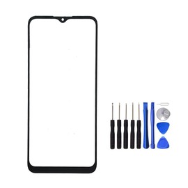 UPONEW for TCL 20 XE Front Glass Panel - Front Panel Outer Screen Glass Panel Replacement with Opening Tool for TCL 20 XE 5087Z