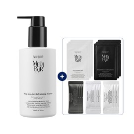 Medipair Deep Moisture & Calming Cleanser 200ml+Sample SET Deep Cleansing Cleansing Gel / 메디페어 딥 모이스처 앤 카밍 클렌저 200ml+샘플SET 딥클렌징 클렌징젤