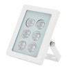 DC12V 6 LEDs White Fill Light IP66 Automatic Sensor Light