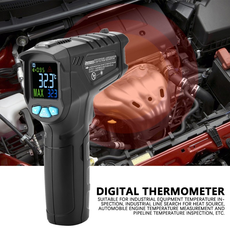 MESTEK IR01A/IR01B/IR01C LCD Display No contact Digital Infrared Thermometer