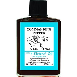 7 Sisters Commanding Pepper Oil 1/2 fl. oz.
