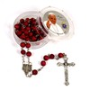 Holy Land Mall Pope Francis Rose Scented Rosary Jerusalem Cross