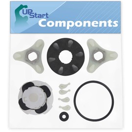 285753A Washer Motor Coupler & 285811 Agitator Repair Kit Replacement for Whirlpool LA5668XTG1 - Compatible 285753A Direct Drive Motor Coupling Kit & 285811 Medium Cam Agitator Repair Kit