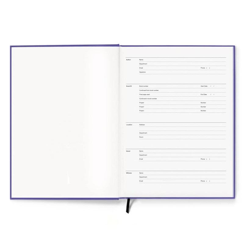 Vela Sciences Advanced S7B-G Expanded ProCover Lab Notebook, 9.25 x