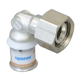 Uponor S-Press Plus MLC SK Angle Fitting for Geberit 1/2 x 16 mm Internal Thread