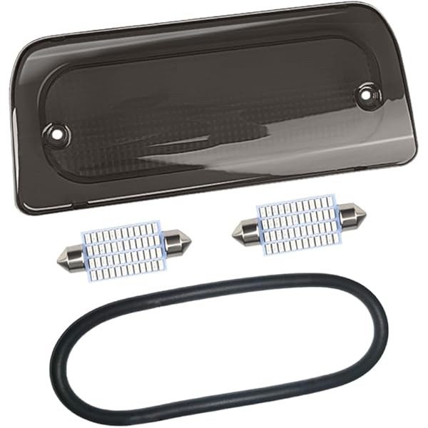 3rd Third Brake Light Lens Smoked Cover with Seal Gasket