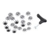 20Pcs Golf Shoe Spikes Golf Shoe Replacement Cleats Pins Removable