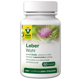 Milk Thistle Complex Capsules with Milk Thistle Extract with Silymarin, Artichoke Extract, Curcuma and Choline for the Liver - Vegan - 60 Capsules