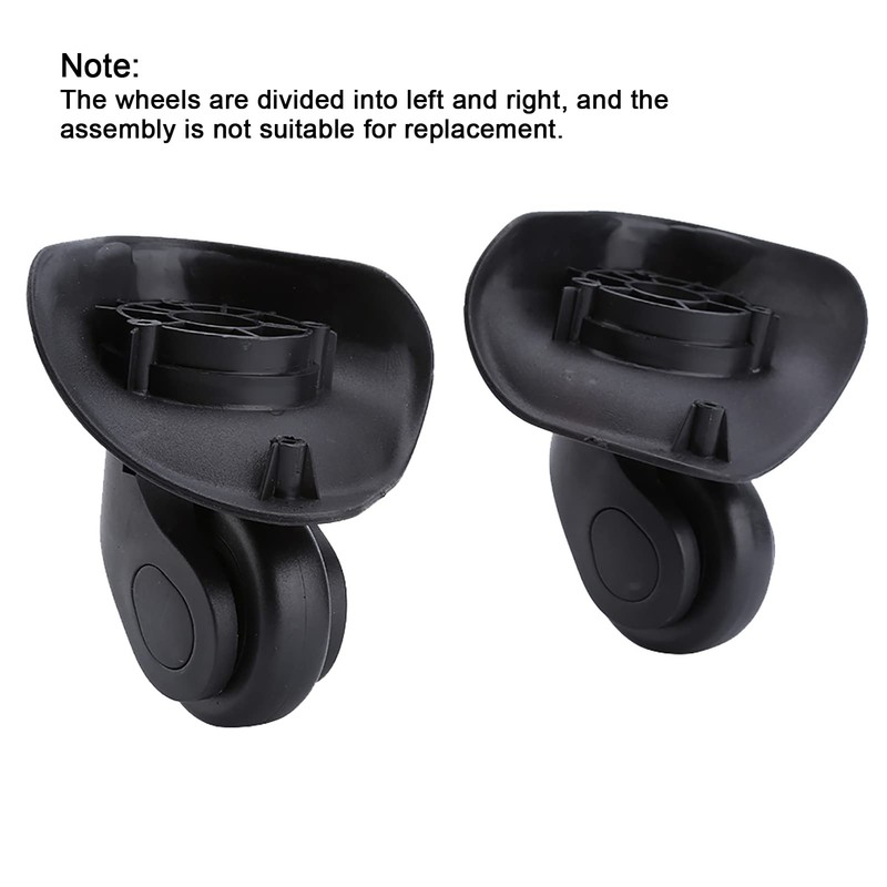 Luggage Replacement Wheels, Pack of 2 Swivel Luggage Wheels Replacement