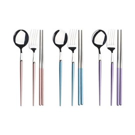 Bloom at Home Macaron Cutlery 3-Piece Set (Medium) 1 Set Color Selection / 블룸엣홈 마카롱 커트러리 3종 (중) 1세트 색상선택