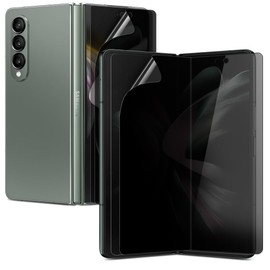 [Set of 2 + 2] DIACUBE Galaxy Z Fold 6 Anti-Peeping Film, 2 for Main Screen + 2 Front Screen, [Privacy Protection] [High Touch Sensitivity] [Self-Healing Function] [High Transmittance] [Easy