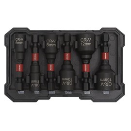 Sealey 6pc Impact Grade Nut Driver Set AK8287