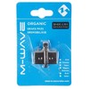 M-Wave 1 Pair Disc Brake Pads Organic Brake Pad Adjustable