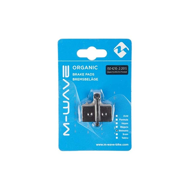 M-Wave 1 Pair Disc Brake Pads Organic Brake Pad Adjustable