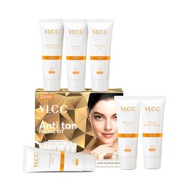 Vlcc Kit Facial Anti Bronceado Incluye Productos Cuidado Piel Tono Uniforme Lavado Limpiador Piezas