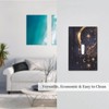 Nadoabtm Decorative Light Switch Cover Plate Gothic Celestial Gold Moon
