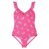 La-V Girls Swimming Costume, pink