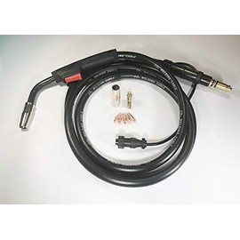 Heavy Duty Mig Welding Gun fits Lincoln Magnum Pro 100L K4528-1 K3080-1 10' (100A Gun + .045" Kit)