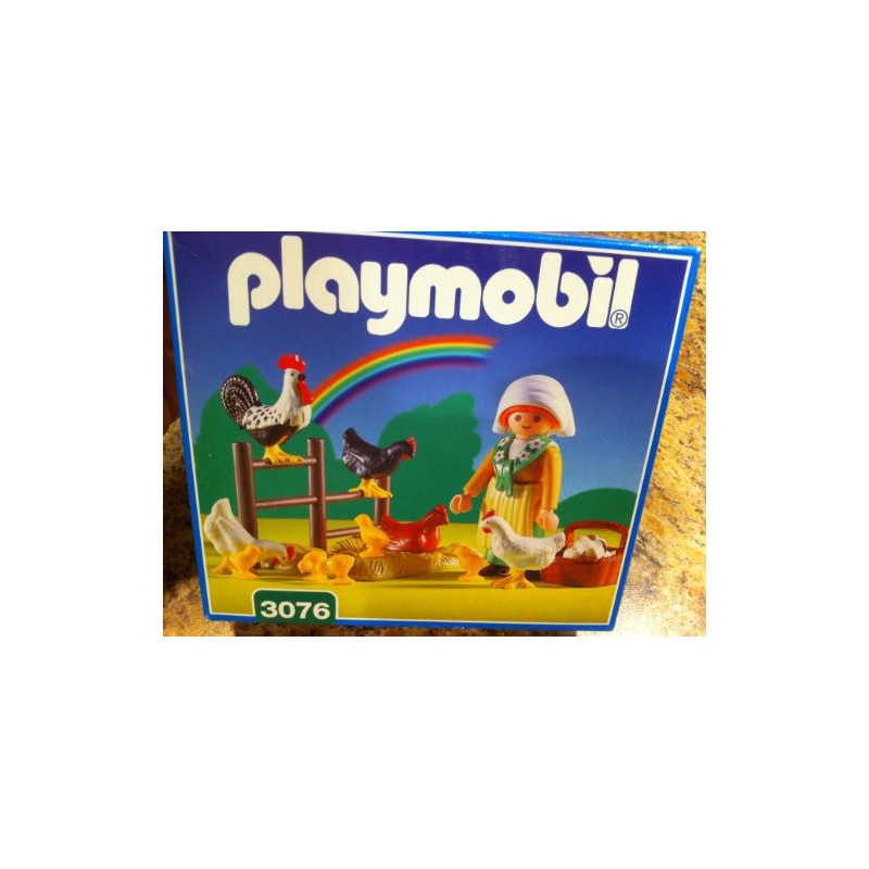 Playmobil Farm Girl & Hens