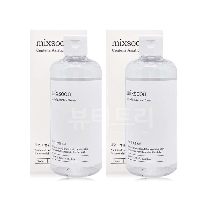 Mixsoon Centella Asiatica Toner 300ml + 300ml / 믹순 병풀