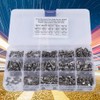 400pcs M2 M2.5 M3 M4 M5 Cross Pan Head Screws