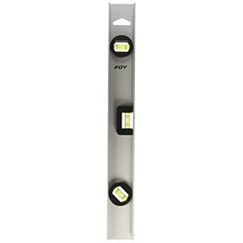 Foy 142602 Nivel 3 Gotas 18" de Aluminio
