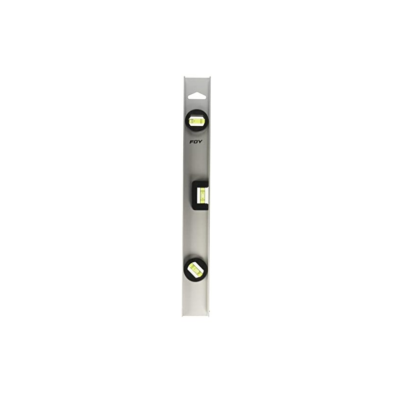 Foy 142602 Nivel 3 Gotas 18" de Aluminio