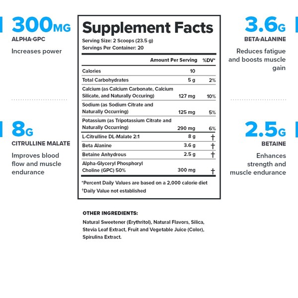 LEGION LEGION Pulse Pre Workout Supplement - All Natural Nitric
