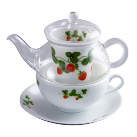 有田焼 serandogurasu texi-fo-wan Strawberry TFO – 003