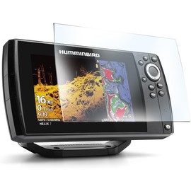 PUROSUR Premium 100% Real Tempered Glass Screen Protector Film For Humminbird Helix 7 GPS G2 G2N G3 G3N G4 G4N GPS 7 Inchs Screen