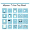 ecomuslinbags 12x20 inches Natural Cotton Double Drawstring Reusable Produce Muslin