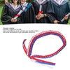 120CM Graduation Ribbon Lei Adjustable Handmade 4 Strands Braided Necklace