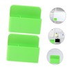 Operitacx 2pcs Magnetic Storage Box Whiteboard Pen Holder Pencil Holder