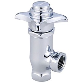 Central Brass 0333-L1/2 Self-Close Angle Stop in Chrome