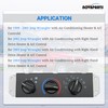 NOVAPARTS 55037473AB A/C Heater Control Panel for Jeep Wrangler TJ