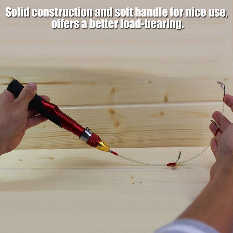 50cm Lightweight Mini 2 Sections Winter Ice Solid Fishing Shrimp