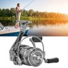 Spinning Reel Long Shot Skew Notch Non Gap Metal Fishing