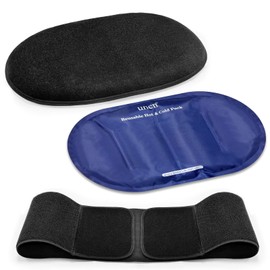 UNCN Ice Pack for Back, 4in 1 Ice Pack for Injuries, Joint Pain, Muscle Soreness, Gel Ice Pack with Adjustable Strap and Washable Cover