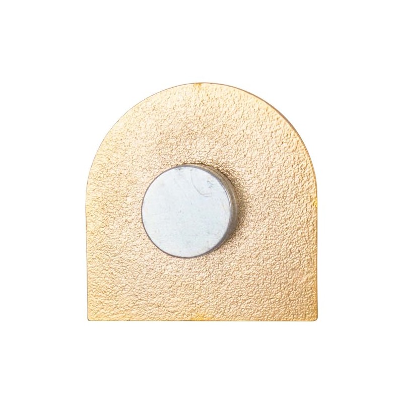 Church Elder Magnetic Back Lapel Pin with Cross Praying Hands