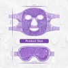 Warm and cold for the face, reduces swelling, eliminates dark