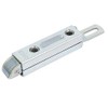 uxcell 124mmx21mmx19.5mm Zinc Plated Slide Entry Slam Latch Lock Locker