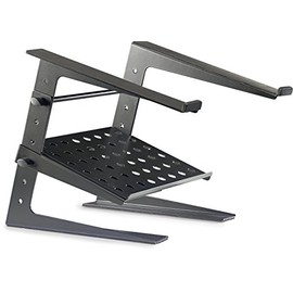 Stagg DJS-LT20 Professional DJ Laptop Stand with Lower Support Shelf