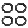 MroMax M40 x 10mm Slotted Round Nuts Carbon Steel 4